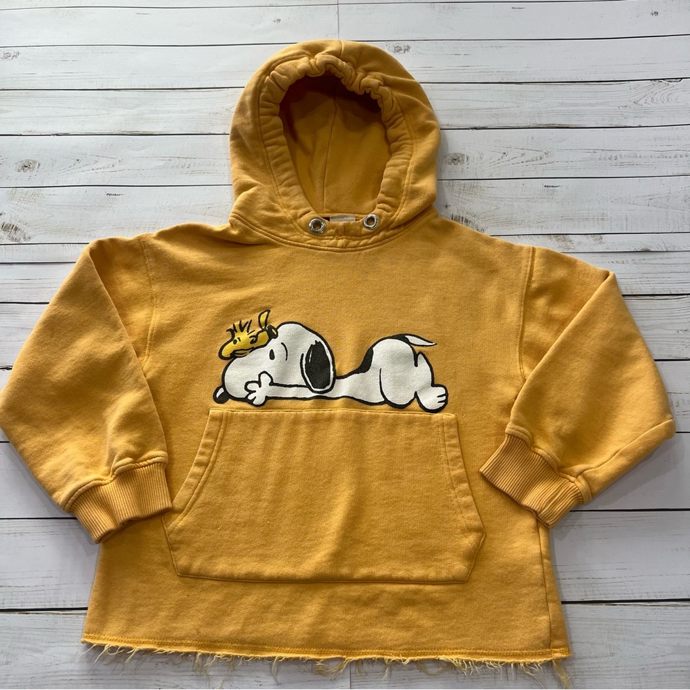 Zara Kids Peanuts Snoopy Sweatshirt Sz 9